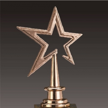 금속크리스탈 브론즈 별 골프트로피 72 #3