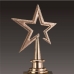 작은이미지: 금속크리스탈 브론즈 별 골프트로피 72 #3