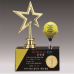 작은이미지: 금속크리스탈 골드 별 골프트로피 73 #5