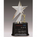 작은이미지: 금속크리스탈 실버 별 골프 트로피 77 #5