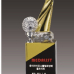 작은이미지: 금색 골프모션 크리스탈 트로피 #4