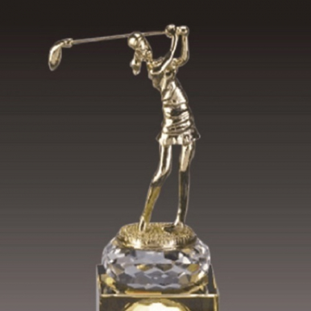 금속 크리스탈 여성 골프트로피 93 #3