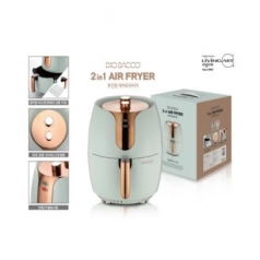 리빙아트 디오바코 투인원 에어 프라이어 7L
