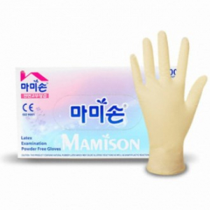 마미손 천연 라텍스 장갑 (대형/중형/소형)