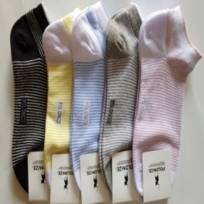 폴로 남여공용 스니커즈 고급 5족 양말 세트