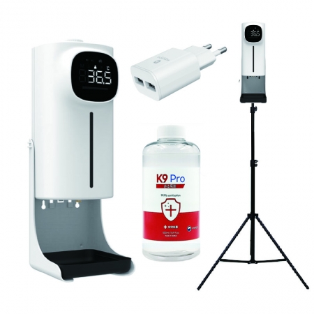 K10 Pro 듀얼 무선 손소독기 비접촉 온도 체크 #3