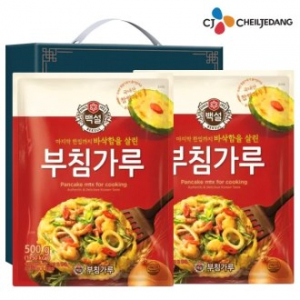백설 부침가루 500g (2종)