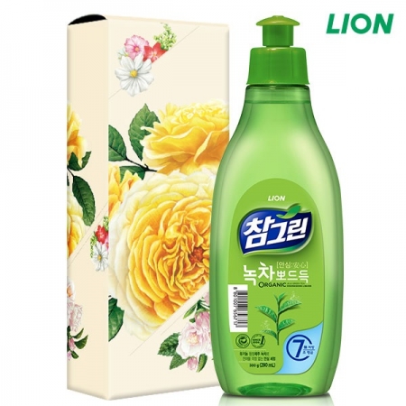 게리시 CJ 참그린 녹차 주방세제 용기 300g 1P #2