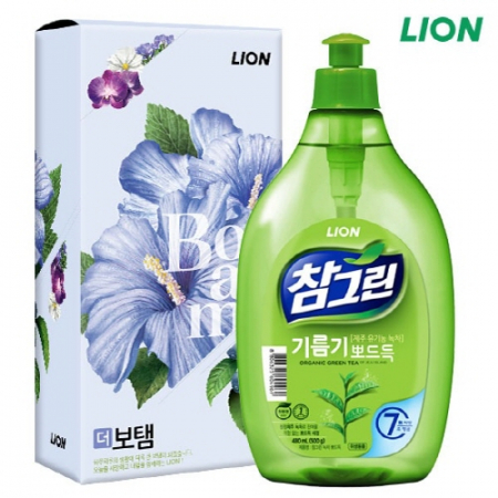 CJ 라이온 참그린 녹차 주방세제 용기 500g 1P #2