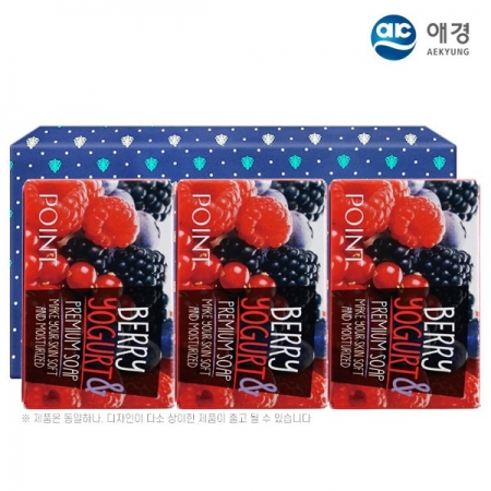 애경 포인트 베리 비누 80g 3P #2
