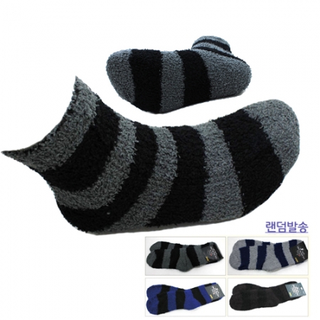 남성용 스트라이프 수면양말 #2