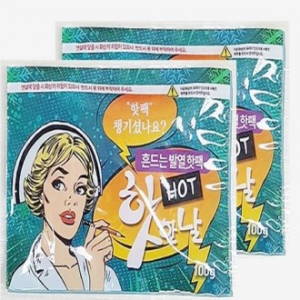 핫한날 포켓형 핫팩 100g