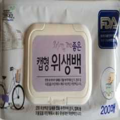 더좋은 뽑아쓰는 위생백 200매 (캡형)