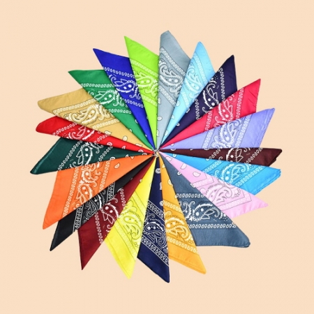 에코라이프 캠핑 등산 야외 코튼 스카프 손수건 54*54cm CBH428 #2