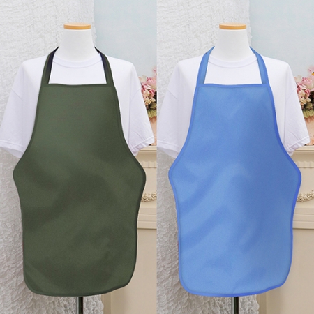 식당 업소용 손님용 방수 앞치마 (무지 목걸이형) // [국내 제작] #6