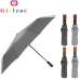 작은이미지: 걸작 모던 체크 우드 핸들 3단 완전 자동우산, 고급 체크 우드 손잡이 3단 완전자동 우산 #2