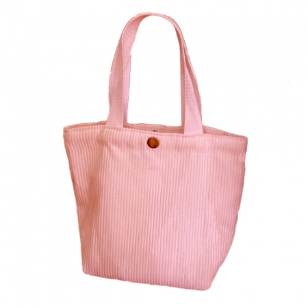 코듀로이 토드백 26x19x11cm #3