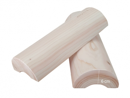 편백 나무 경침 (30cm) 편백 베개 목침 나무 베개 #2