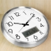 작은이미지: 국대 디지털 온습도 무소음 알미늄 벽시계 35 #3