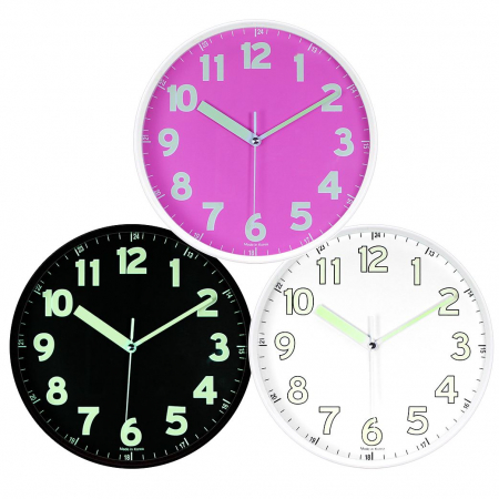 미소 야광 벽시계 280 #2