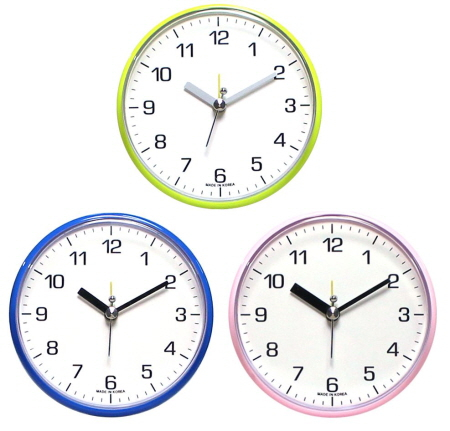 K입체 아크릴 원형 탁상시계 120 #2