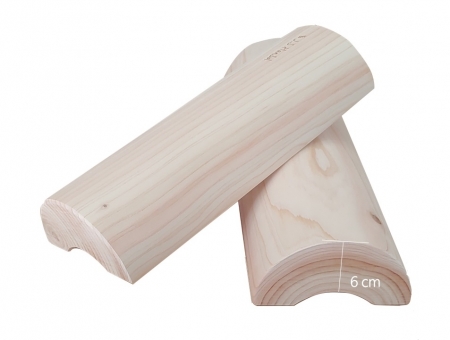 편백 나무 경침 (40cm) 편백 베개 목침 나무 베개 #2