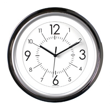 투게더 투명 크롬 벽시계 290 #2