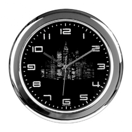 국대 야경 크롬 벽시계 365 #3