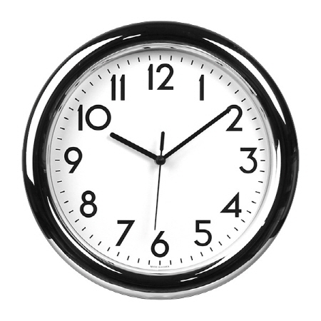 국대 라운드 크롬 벽시계 270 #2