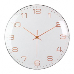 국대  로즈골드볼록 벽시계 295