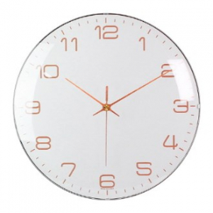 국대  로즈골드볼록 벽시계 295