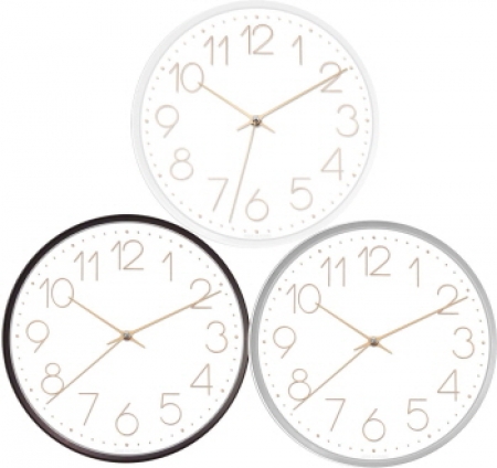 무소음 세련 금박 벽시계 280 #2