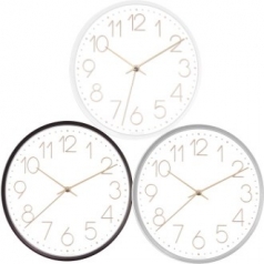 무소음 세련 금박 벽시계 280