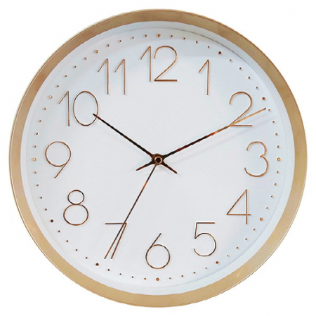 무소음 세련 골드 벽시계 280 #2