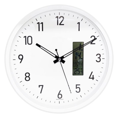 국대 각도 카렌다 온도 벽시계 무소음320 #4