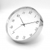 작은이미지: 미소 크롬 벽시계 280 #3