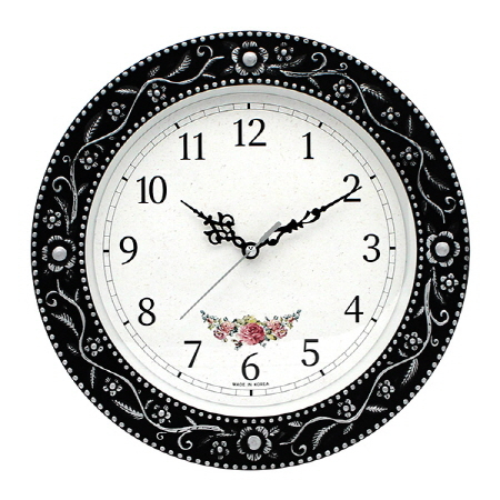 꽃피네 벽시계 300 #3