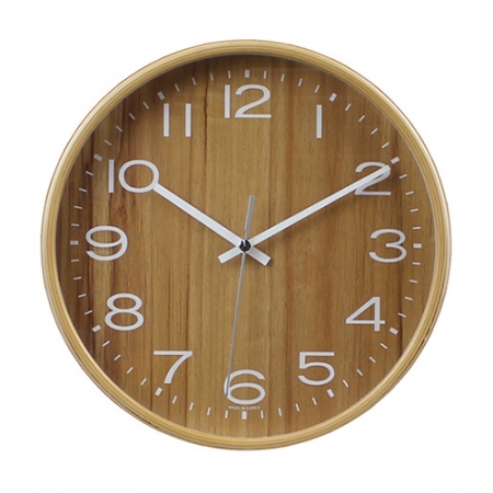 피아 무소음 원목 벽시계 255 #3