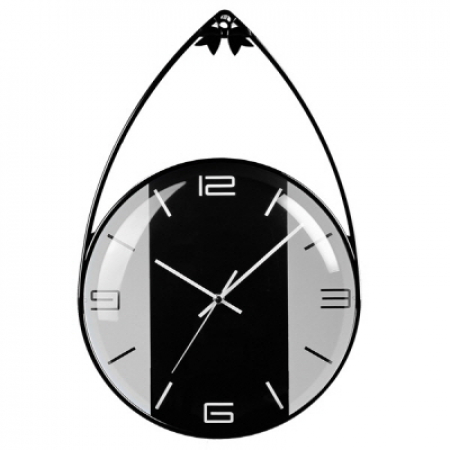 나래 볼록 투명 걸이 벽시계 300 #2