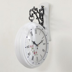 무소음 양면 벽시계 250