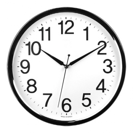 착한 크롬 벽시계 305 #2