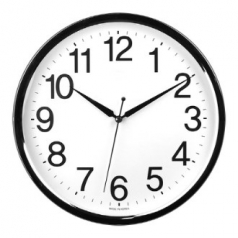 착한 크롬 벽시계 305