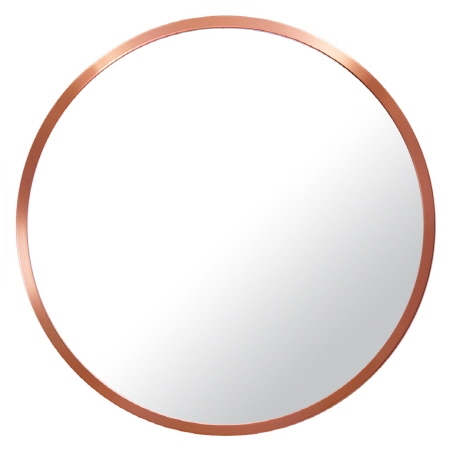 로즈골드 메탈 벽거울 300 #2