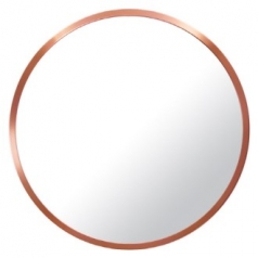 로즈골드 메탈 벽거울 300