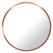 로즈골드 메탈 벽거울 300
