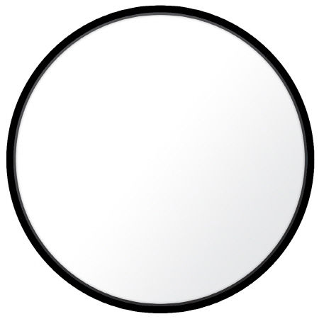 심플 원형 벽거울 300 #2