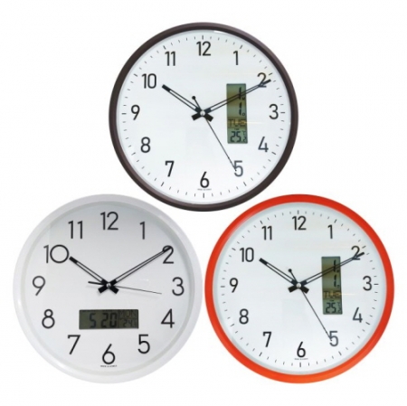 국대 카렌다 온도 벽시계 무소음315 ss-851 #2