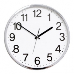 국대 빅넘버 크롬 벽시계 362