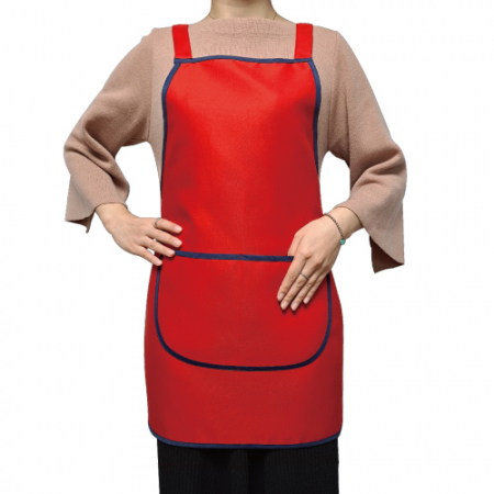 빨강A 방수 앞치마 (폴리) #2