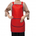 작은이미지: 빨강A 방수 앞치마 (폴리) #2